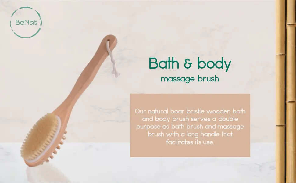 Bath & Body Massage Brush - AmeriLuxe Essentials