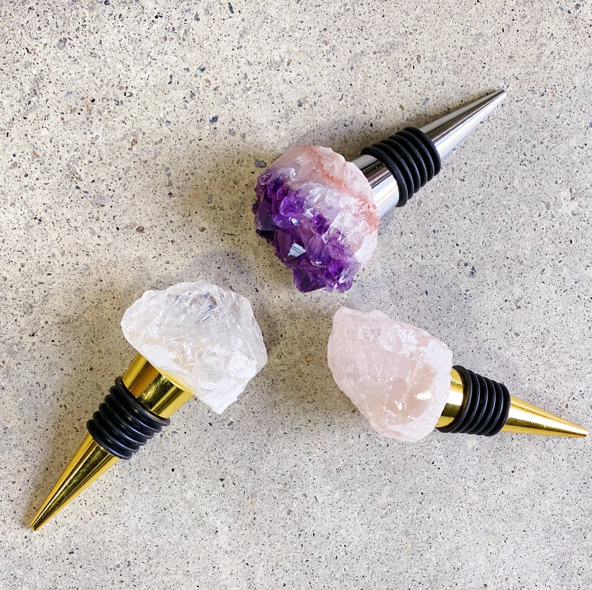 Beauty of Nature Stone Wine Stopper - AmeriLuxe Essentials