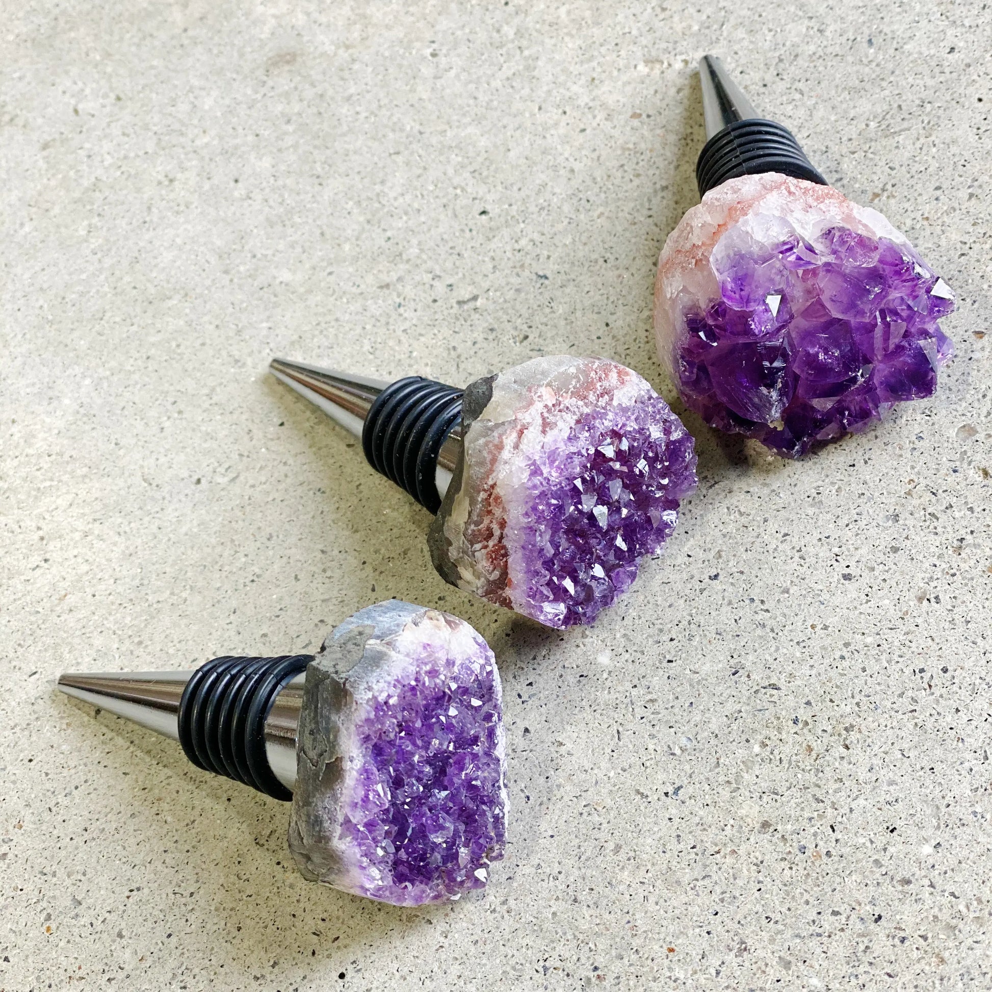 Beauty of Nature Stone Wine Stopper - AmeriLuxe Essentials