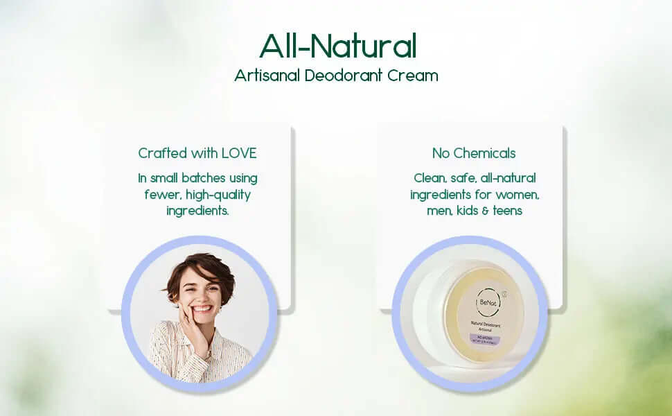 Vegan Deodorant Cream - AmeriLuxe Essentials