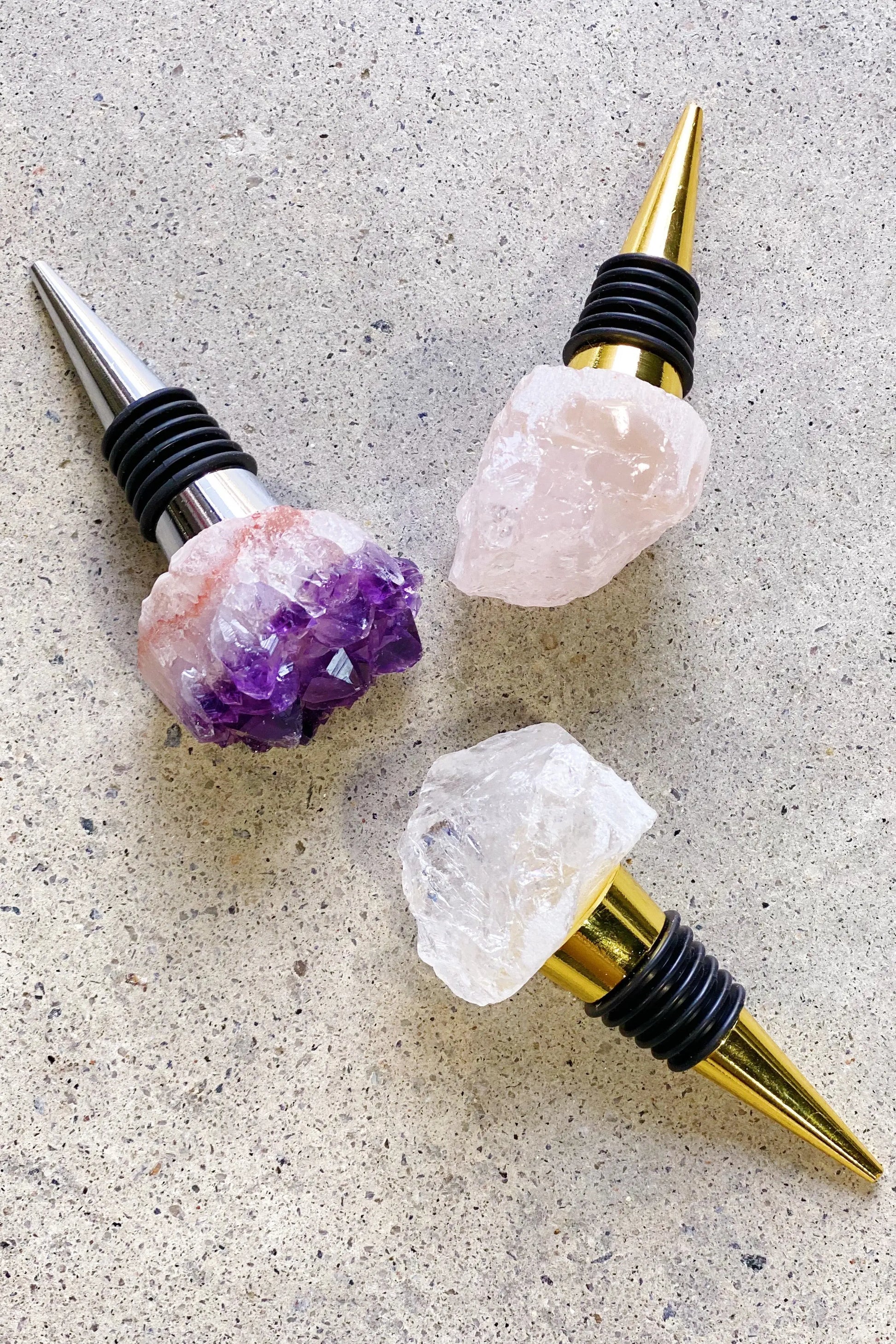 Beauty of Nature Stone Wine Stopper - AmeriLuxe Essentials