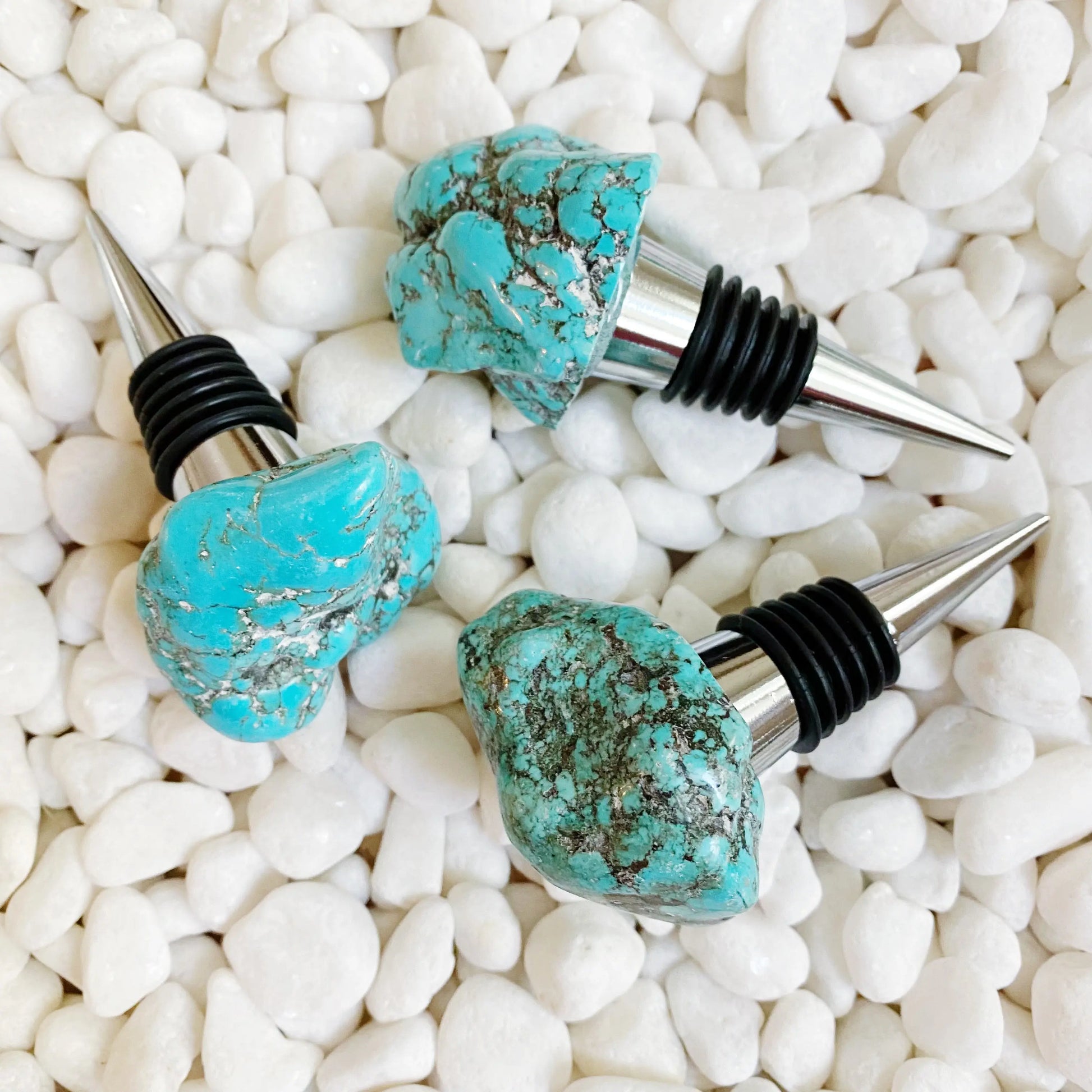 Beauty of Nature Stone Wine Stopper - AmeriLuxe Essentials
