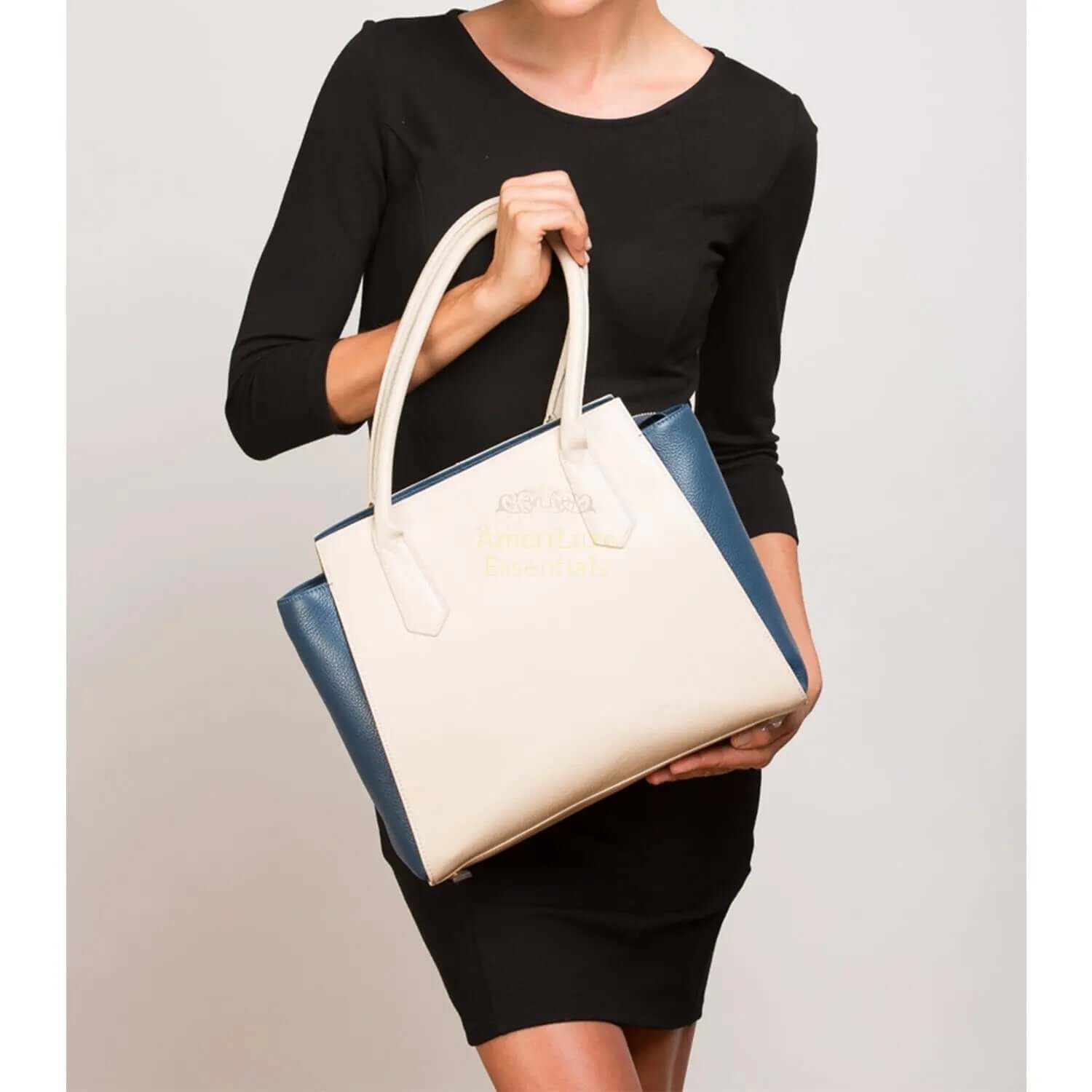 Jody Off White Tote Bag - AmeriLuxe Essentials