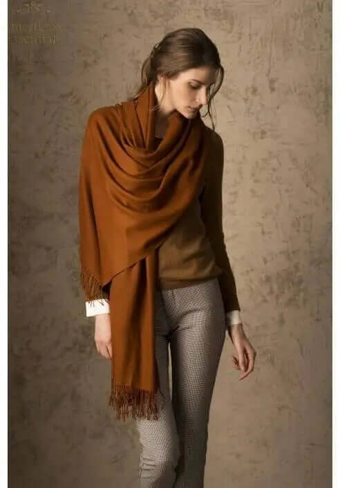 BELLINZONA 100% Vicuna Shawl DC-PurelyAlpaca