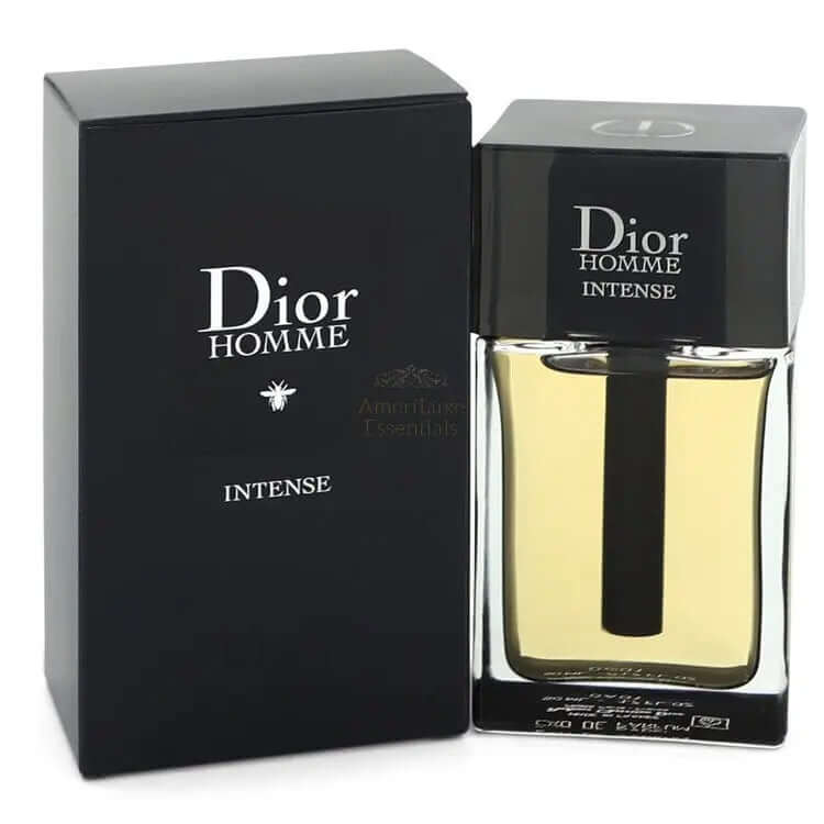 Dior Homme Intense fragrance for men in elegant packaging, showcasing the luxurious Eau De Parfum by Christian Dior.
