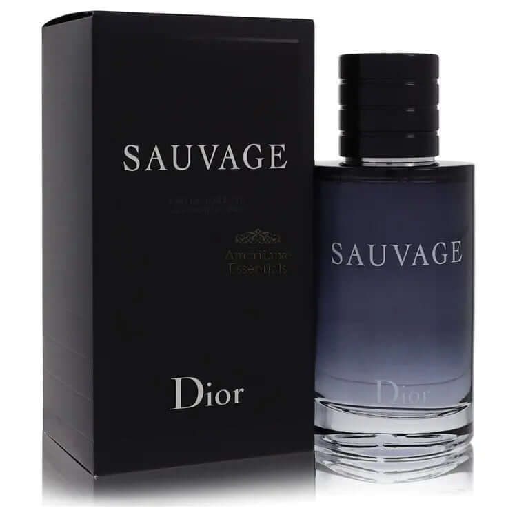 Sauvage fragrance for men in box by Christian Dior, 3.4 oz Eau De Toilette for bold everyday wear.