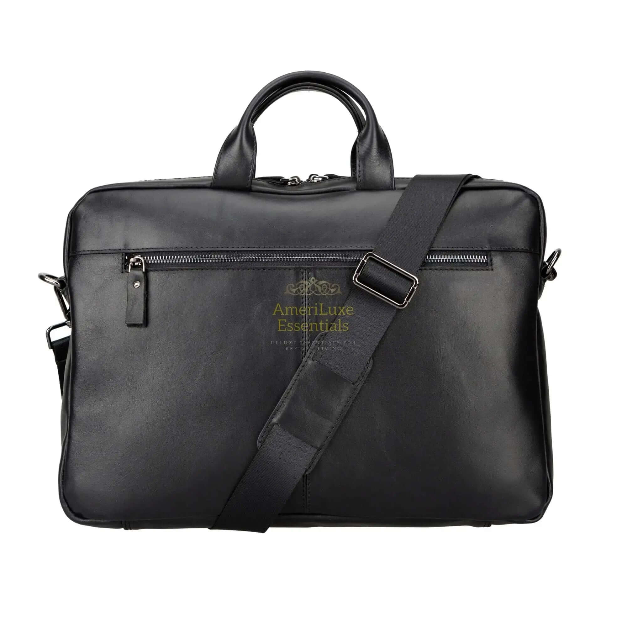 Afton MacBook Leather Sleeve and Bag - AmeriLuxe Essentials