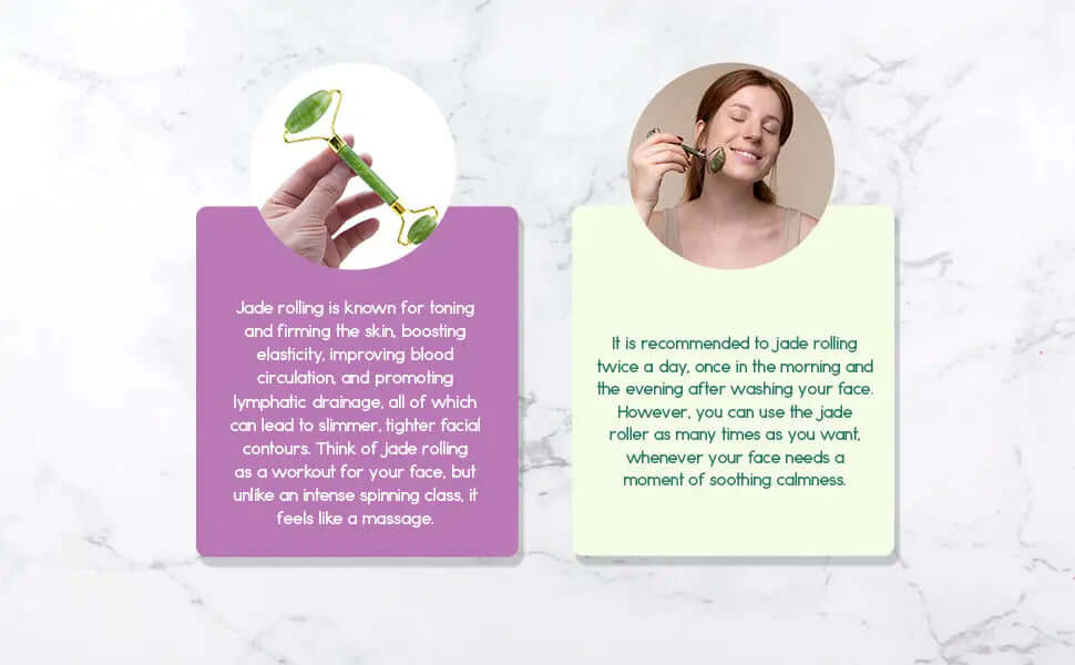 Jade Facial Roller - AmeriLuxe Essentials