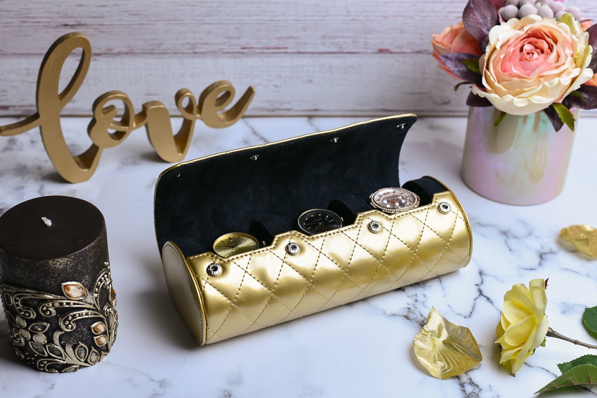 Women's Watch Case - Royal Gold 3 (Limited Edition)