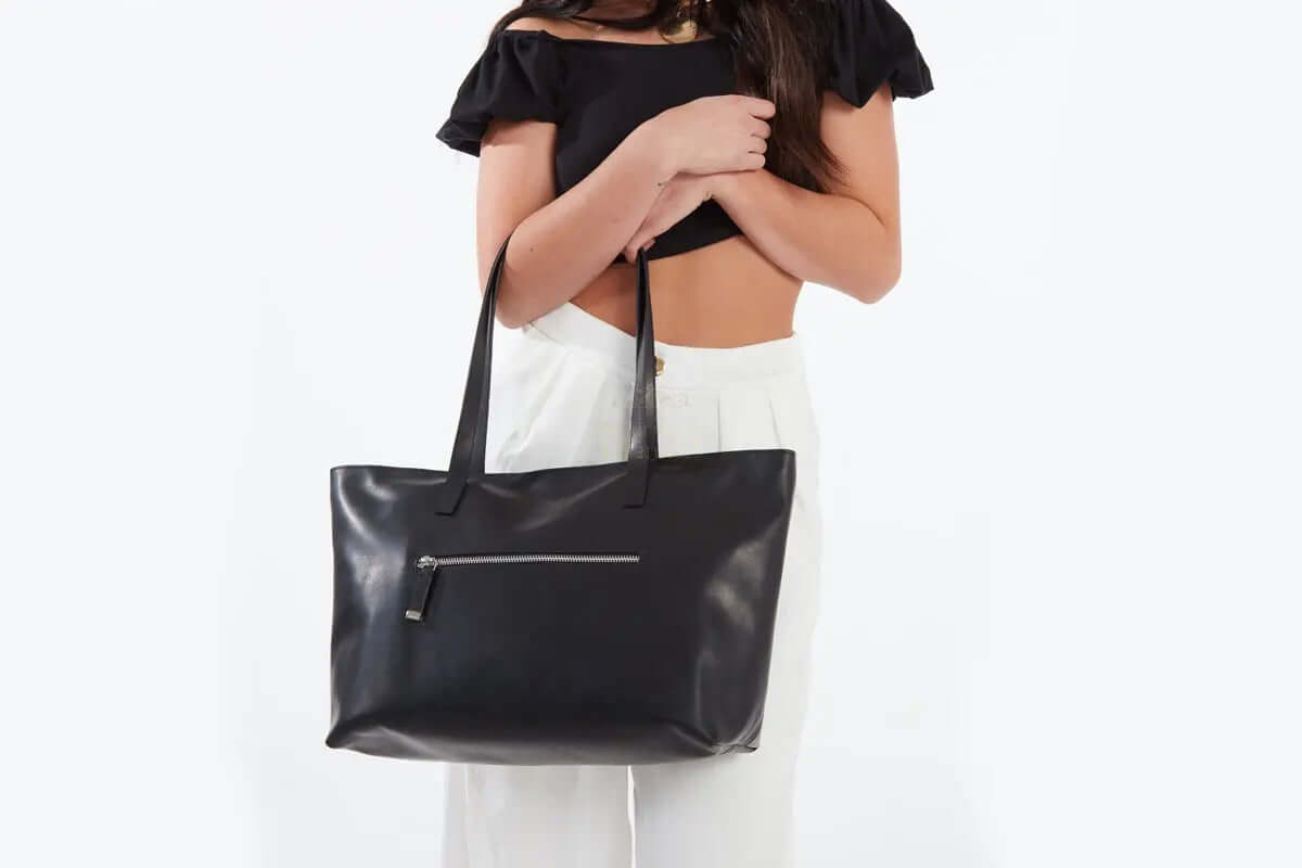 Mid Zip Tote - AmeriLuxe Essentials