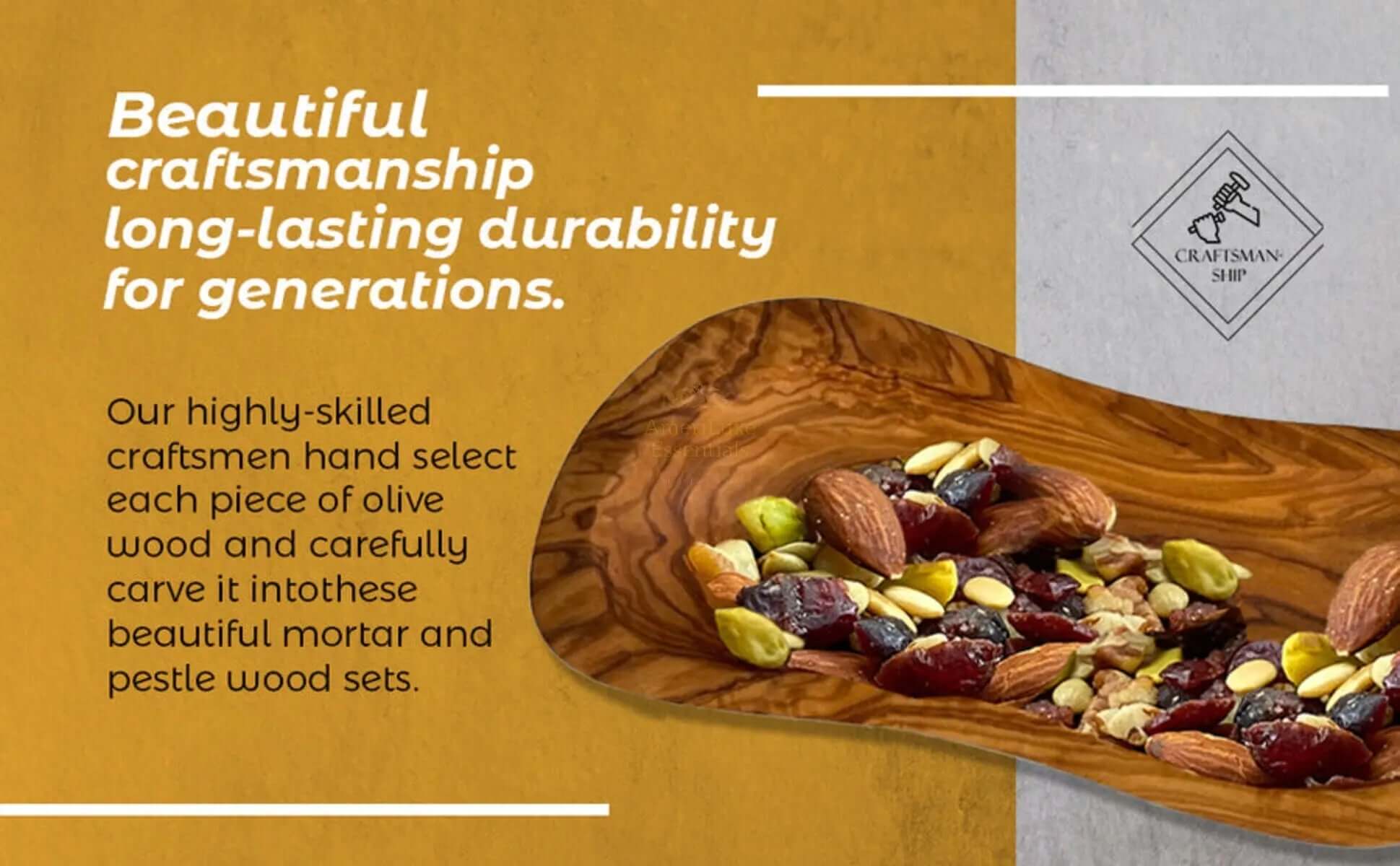 Mediterranean Olive Wood Multi-Purpose Bowl DC-Choixe