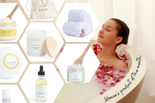 PRODUCT OF THE MONTH SUBSCRIPTION for WOMEN - Will be shipped every month for one year DC-Lizush
