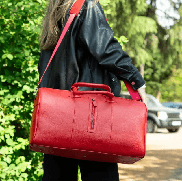 Atmore Leather Duffle Bag DC-TORONATA