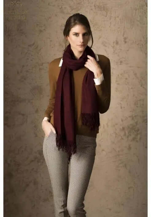 BELLINZONA 100% Vicuna Shawl DC-PurelyAlpaca