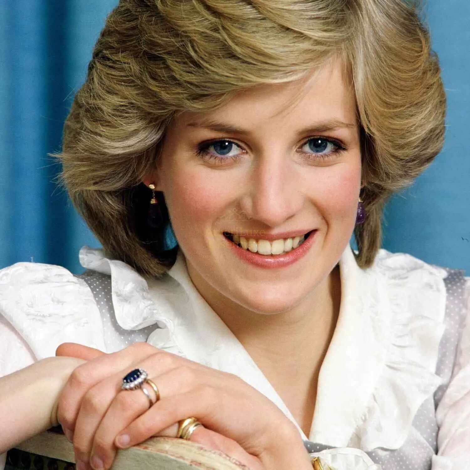 Princess Diana Inspired 3.00CTW AGI Certified G/VS Lab-Grown Sapphire and Diamond Halo Ring in 14K White Gold - AmeriLuxe Essentials