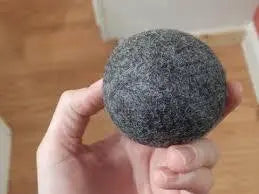 Wet Felted Alpaca Dryer Balls - Grey Aussie - AmeriLuxe Essentials